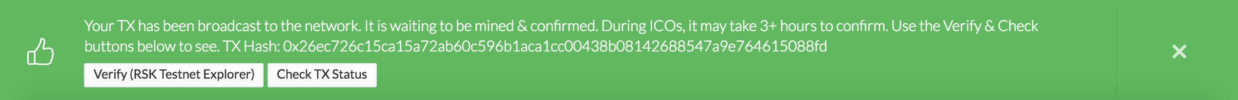 My Crypto Step 3