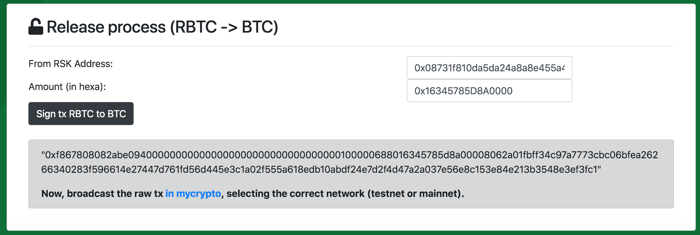 Release Process Completed
